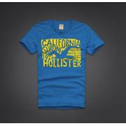 T-shirt Hollister Bleu Homme